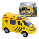 Kids Globe Die cast Ambulance NL, 8 cm