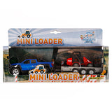 Kinderglobus, Geländewagen mit Anhänger und Schaufel, 30 cm