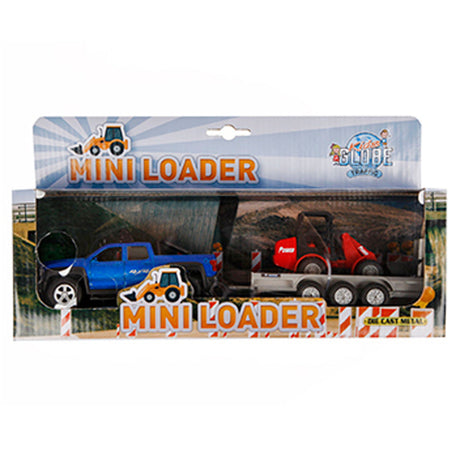 Kinderglobus, Geländewagen mit Anhänger und Schaufel, 30 cm