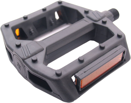 Edge-Pedalset BMX breit aus Kunststoff schwarz
