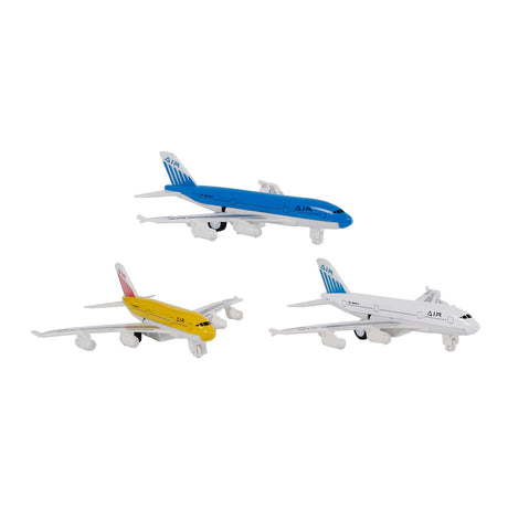 2-teiliges Rückzugsflugzeug aus Druckguss, 14 cm