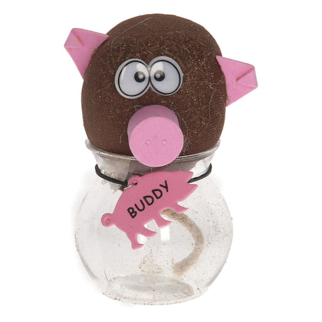 Toys Amsterdam Grasfreunde Schwein Junior 12,5 cm Filz braun