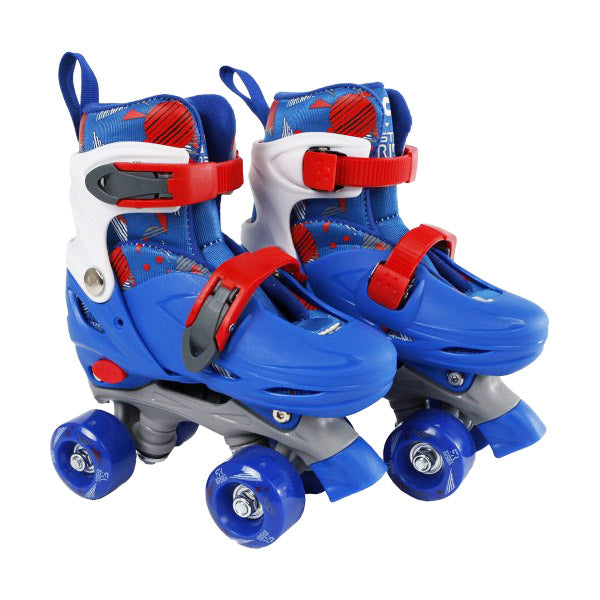 Street Rider Roller Skates Blau einstellbar, Größe 27-30