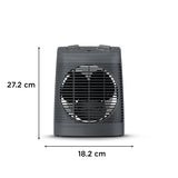 Rowenta Rowenta SO2321 Fan heater 1800W Gray