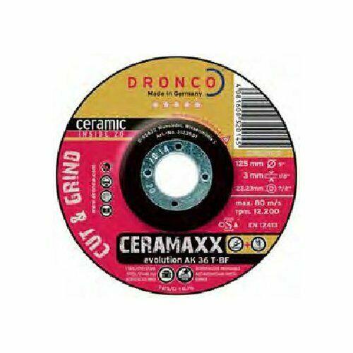 Dronco Schleifscheibe 125x3,0x22 Keramik Evolution (nml) | 10 Stück