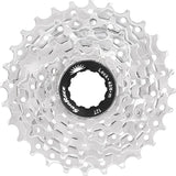 Sunrace CSM63 7 Speed ​​Cassette 12-28t in argento in scatola