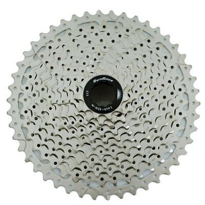 Sunrace CSMS8 Cassette 11 Velocidad 11-46T. plata