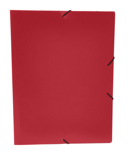Viquel vi-133001-08 Elasto-Ordner 230 x 320 (A4), Gummiverschluss, PP, rot