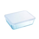 Pyrex pyrex cook and freeze glazen vershoudschaal met deksel 1.5l