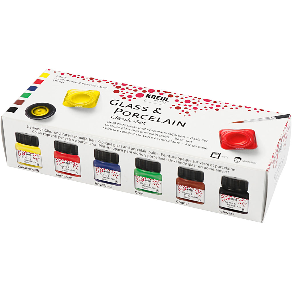 Creativ Company Glas- und Porzellanfarbe – verschiedene Farben