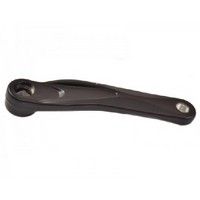 Miranda Crank Left Alfa-1 170mm black coated