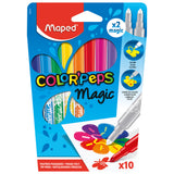 Zugeordnete Farbe #039; Peps Magic Filzstifte 8 Farben + 2 Magic Marker