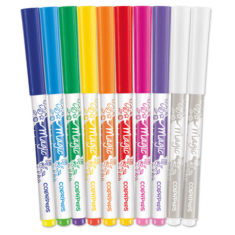 Zugeordnete Farbe #039; Peps Magic Filzstifte 8 Farben + 2 Magic Marker
