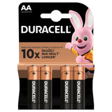Batterieverkauf Europa b.v. Duracell Batterie Plus AA MN1500 1,5 V LR6 Alkaline (4 Stück)