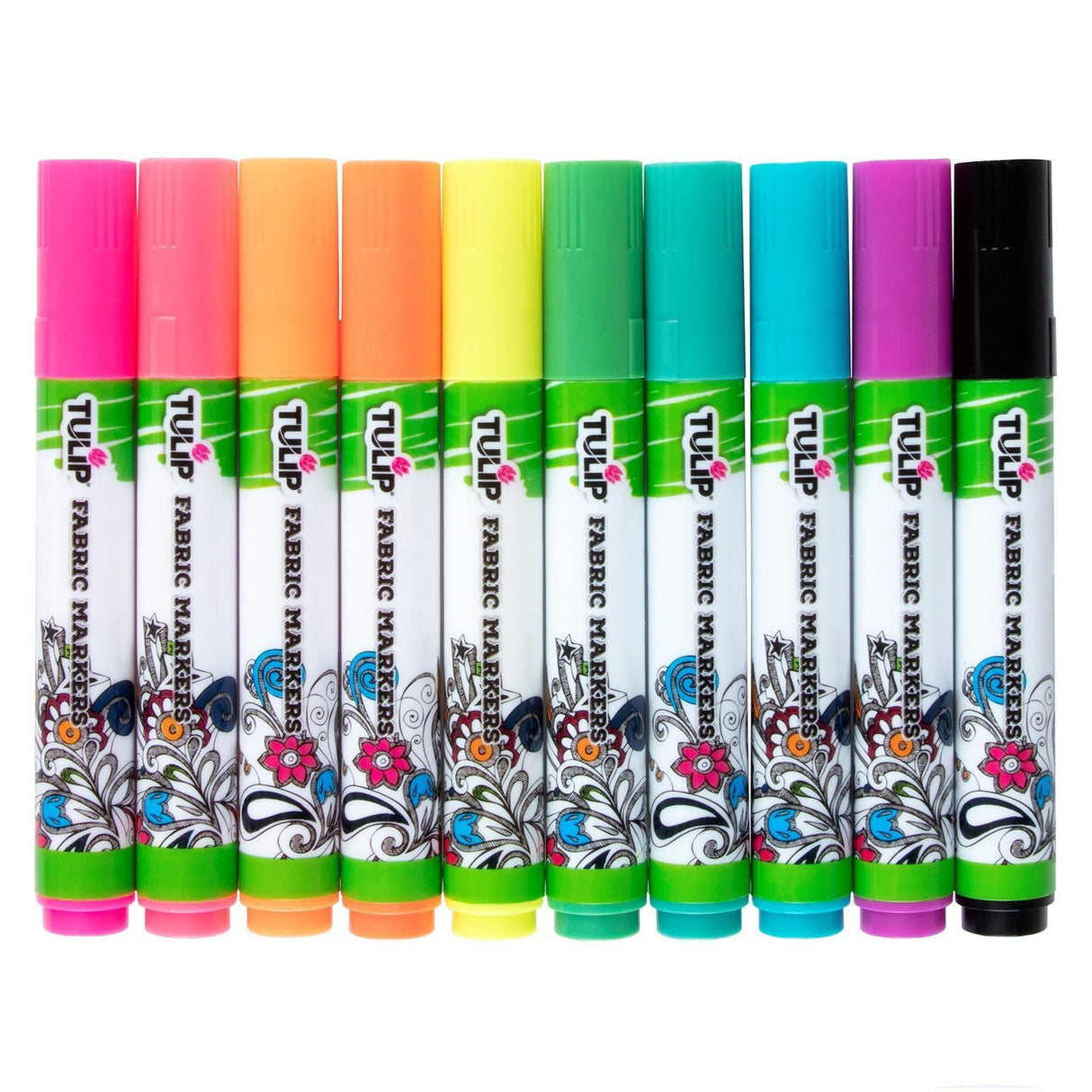 Tulpe • Textilmarker Neon 10 Stk.