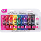 Tulpe • weiche Textilfarbe 29,5 ml Regenbogen 10 Stk.