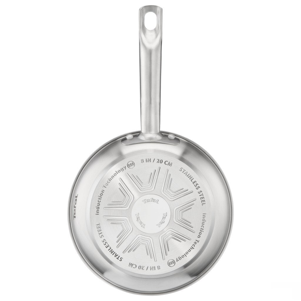 Ustensine de cuisine tefal Tefal virtuose poêle à frire de 24 cm en acier inoxydable