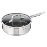 Tefal kookgerei tefal virtuoso hapjespan 24 cm rvs