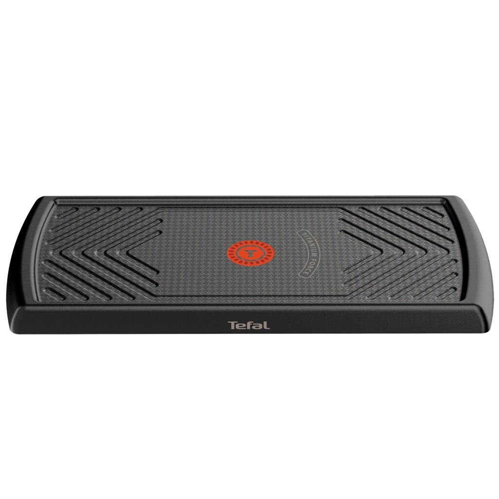 Tefal Tefal RE610D 3in1 Raclette für 8 Personen, schwarzes Edelstahlholz