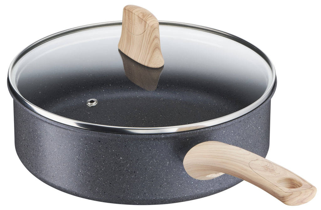 Tefal Kochgeschirr Tefal Natural Force Bratpfanne Oslash; 24 cm mit Deckel
