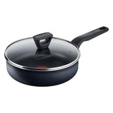 Tefal Kochgeschirr Tefal XL Force Bratpfanne 24 cm schwarz