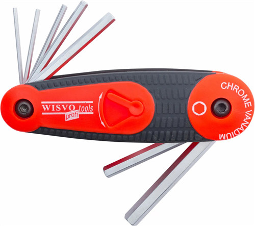 Wisvo Inbus-Set Taschenmesser 7-tlg