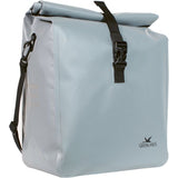 Greenlands einzelne Fahrradtasche im urbanen Stil, wasserdicht, 2 – 23 Liter, 31 x 50 x 15 cm – hellgrau