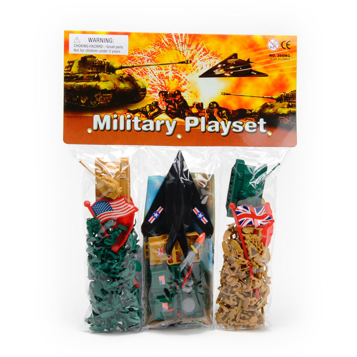 Soldiers play set