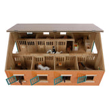 Kids Globe Globe Horse Stable con 7 scatole, 1:24