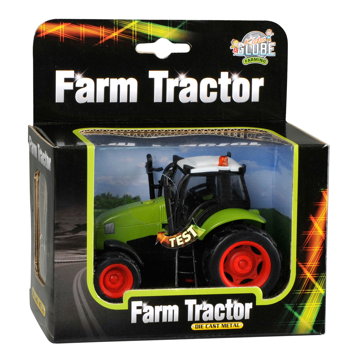 Kids Globe Tractor con luce e suono, 1:32