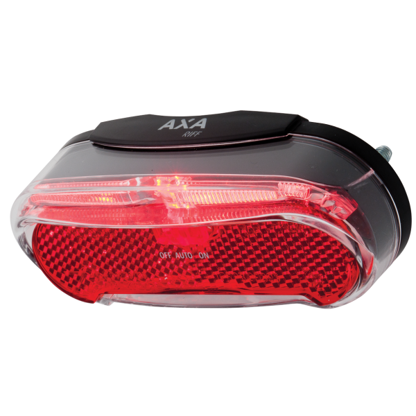Axa Trägerrücklicht Riff Batterieauto 50-80 mm (auf Karte)