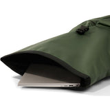 Dutchperfect Urban Proof Rolltop Rucksack Rucksack 20l grün recycelt