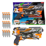 Toi-toys Foam Strikex elektrische Schießpistole Shockwave mit 24 Schaumstoffpfeilen