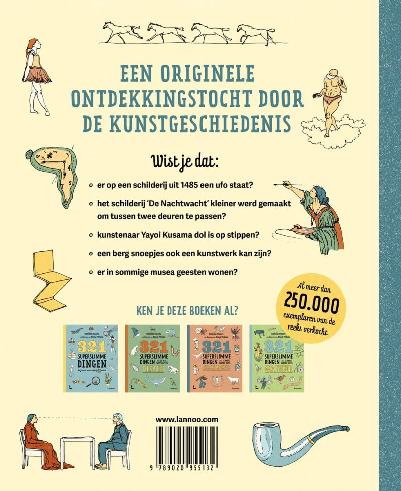 Terralannoo 321 Super-Smart-Dinge, die Sie über Kunst wissen müssen (gebundene Ausgabe)
