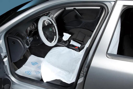 Serwo Automotive Set Sitzbezugbezüge sauberes Einweg-Schutzset Serwo
