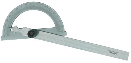 Vogel Winkelmesser 80x120mm verchromt