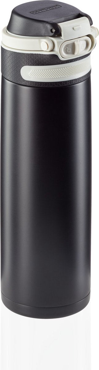 Leifheit thermosfless Flip 600 ml schwarz