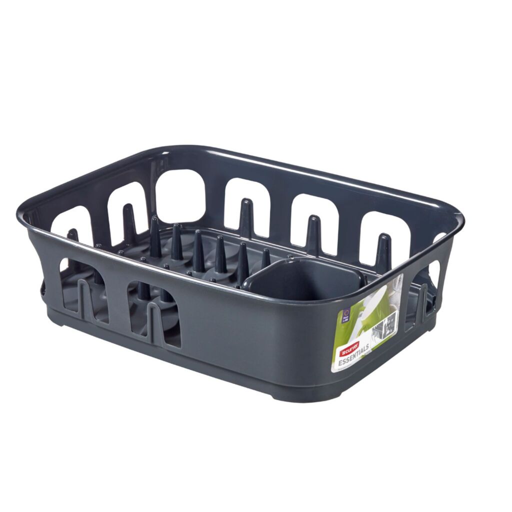 Curver Essentials Drain Rack 39x29x10,9 cm Antracite