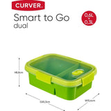 Curver Curver to Go Duo Lunchbox 0.6+0.3L