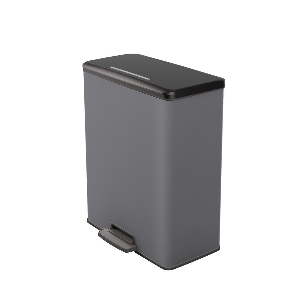 Curver Decobin Pedal Bin 65L Cool Grey