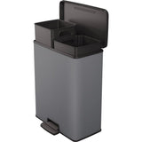 Currver Dekokin Duo Trash Bin 2 26 + 26L cool Grau