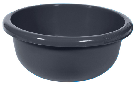 Curver rundes Waschbecken – 6,3 Liter – Anthrazit
