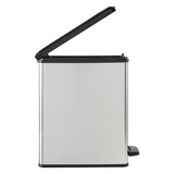 Curver Curver Decobin Slim Pedal bin 25l Metallic Black