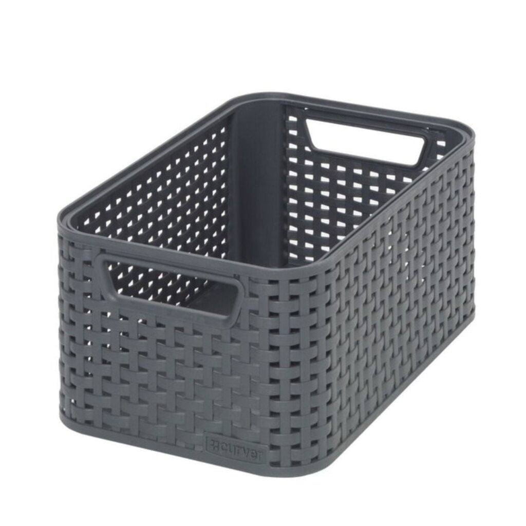 Curver Style storage basket 6l anthracite