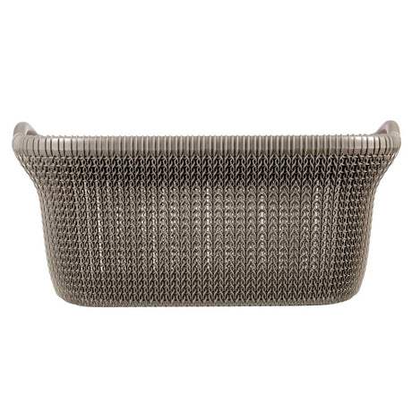 Curver Curver Laundry Basket Knit 40 L Metallic Brown