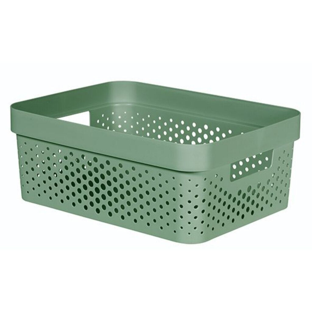 Curver Curver Infinity Dots Storage basket 11L Green