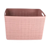 Curver curver lagringskorg jute-look 20l rosa