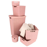 Curver Curver Storage Basket Jute-Look 20L Pink