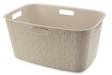Curver Softex Wäschekorb 45l Kreideweiß 57x37x27cm