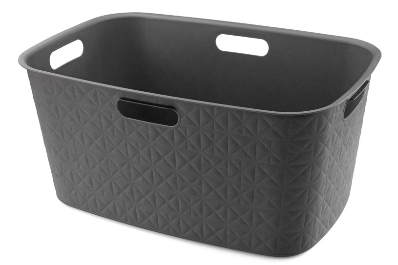 Curver Softex Wäschekorb 45l Anthrazit 57x37x27cm